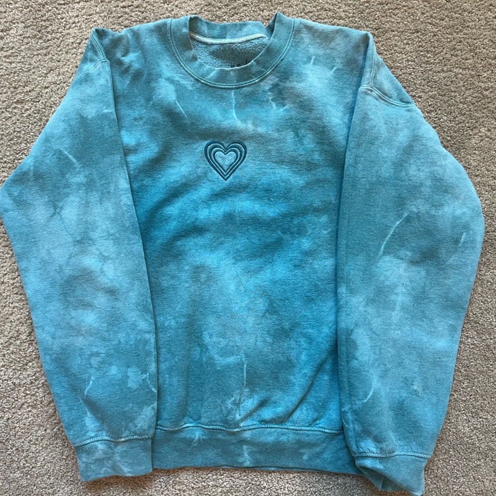 Tie-dye crewneck from pac sun